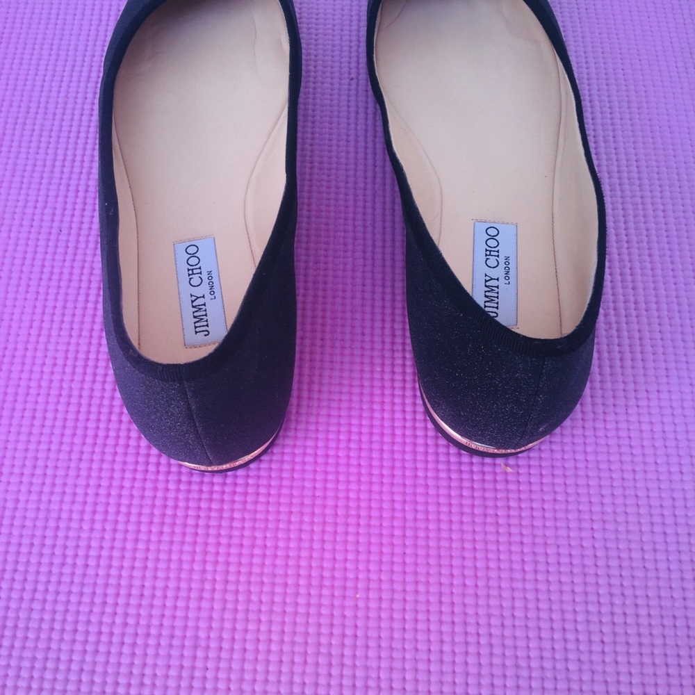 Jimmy Choo Flats. Rare size, 43eu. Ballerina flats - Picture 12 of 13